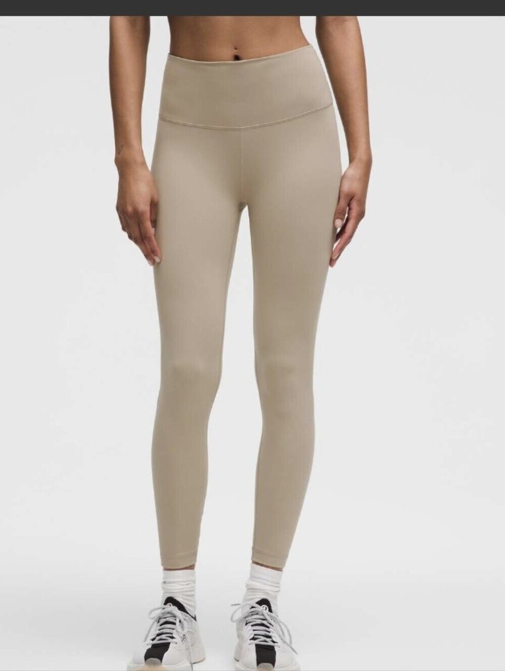 Lululemon Wunder Train High-Rise Tight 25"Sheer Oak
